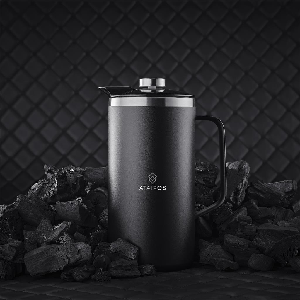 Alex Varga Rostov Stainless Steel Vacuum Coffee Plunger - 950ml - Image 3