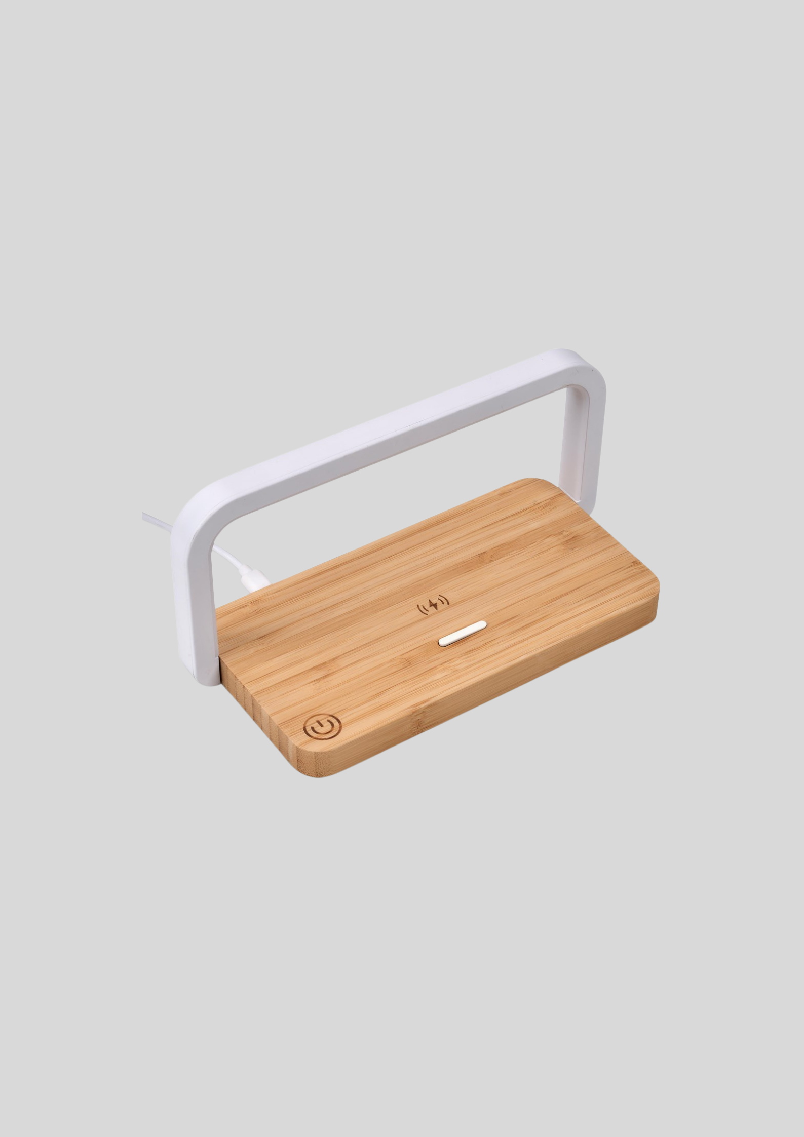 Okiyo Yoru Bamboo Wireless Charger & Night Light - Image 4