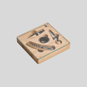 Okiyo Budonoki Bamboo Wine Accessories set