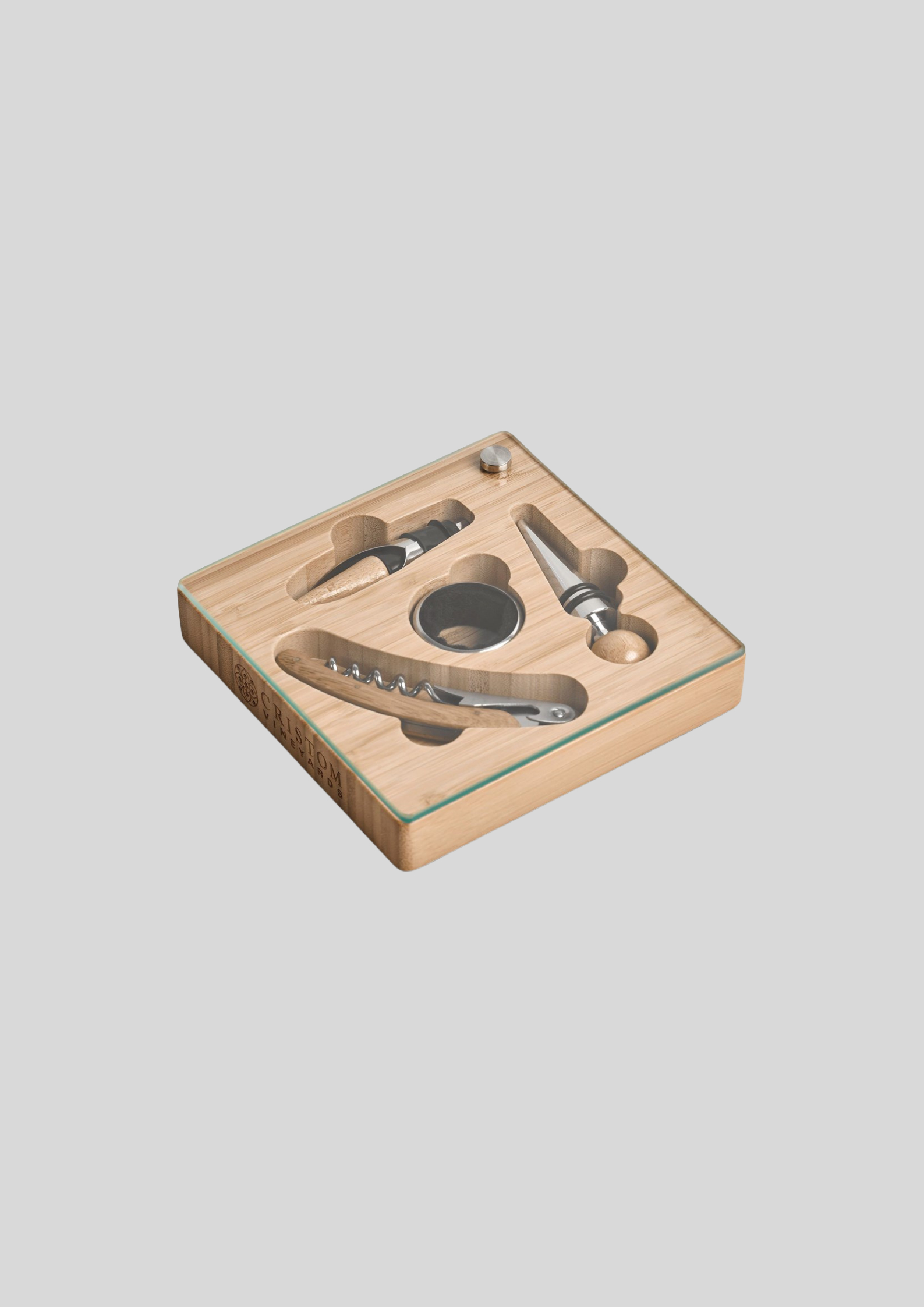Okiyo Budonoki Bamboo Wine Accessories set
