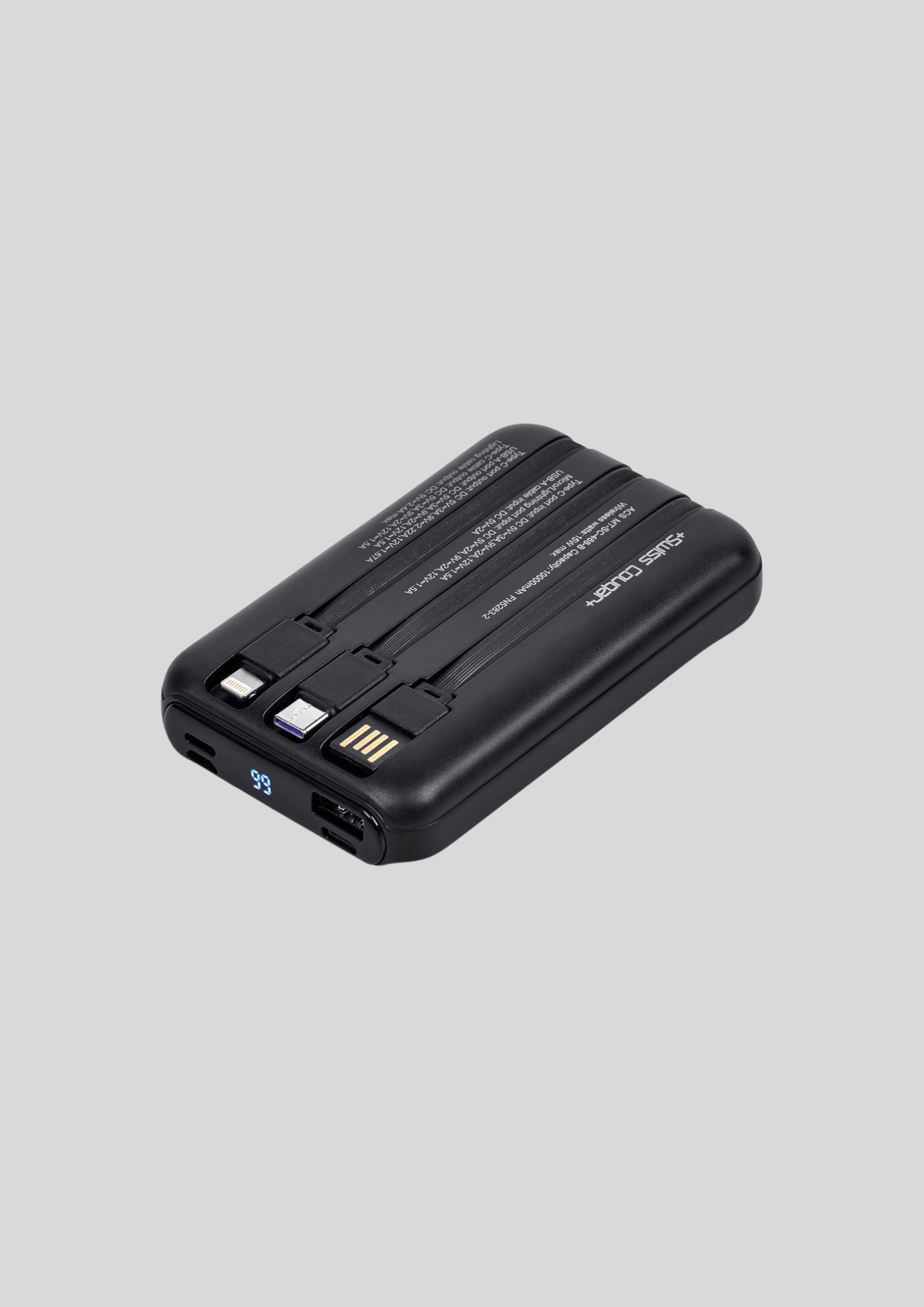 Swiss Cougar Argos Fast Charge 20W Wireless Charging Magnetic Power Bank -10,000mAh - Image 4