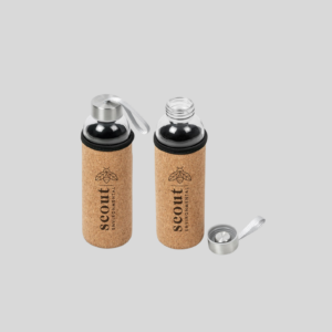 Kooshty Kork Glass Water Bottle - 500ml