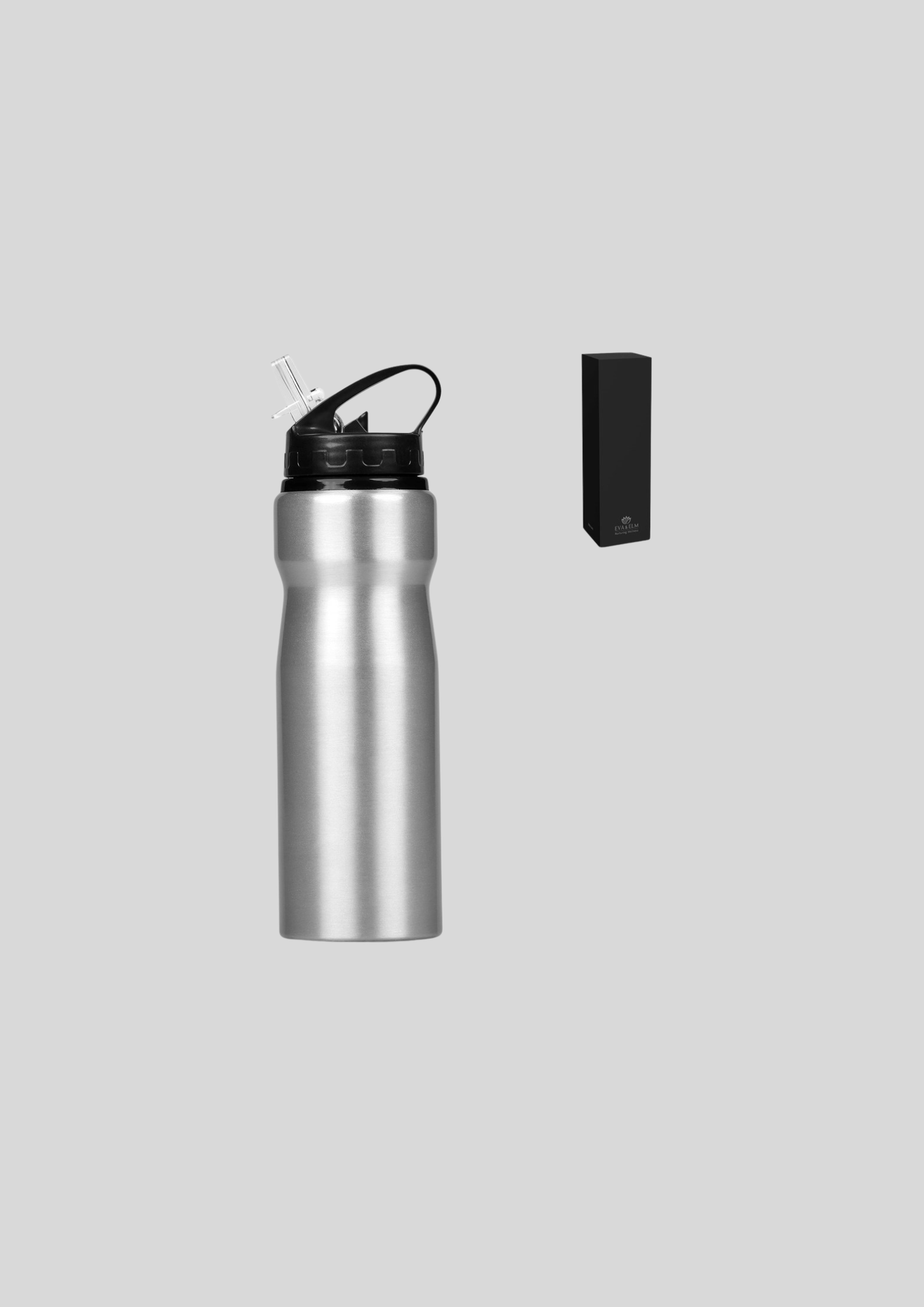 Eva & Elm Atlas Aluminium Water Bottle - 750ml - Image 2