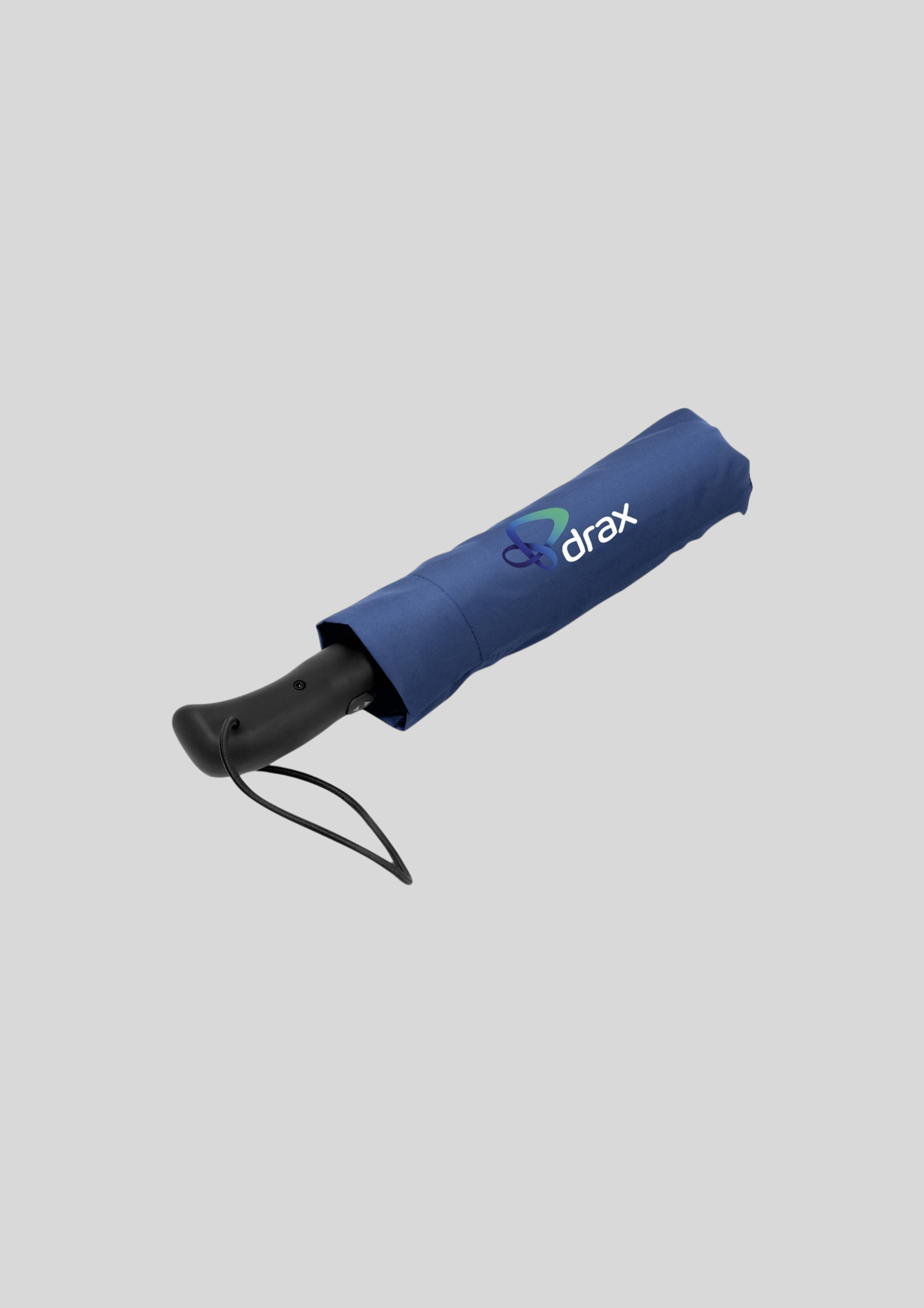 Whimsical Auto-Open Compact Umbrella - Navy - Image 4