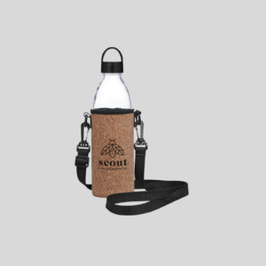 Kooshty Kork Hands-Free Glass Water Bottle – 850ml